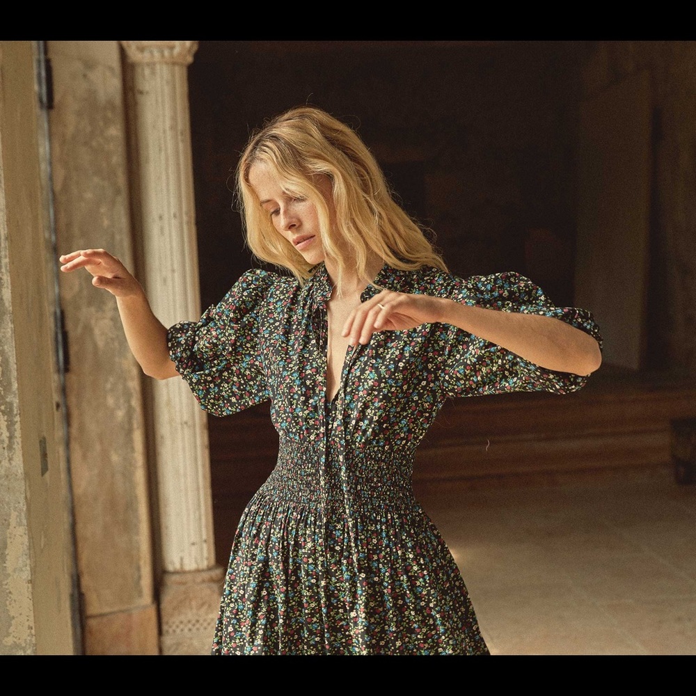 DOEN EVERLY DRESS MONTPELLIER FLORAL